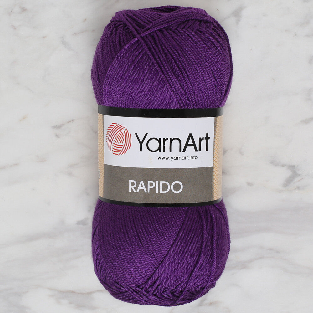 Yarnart Rapido Mor El Örgü İpi -682